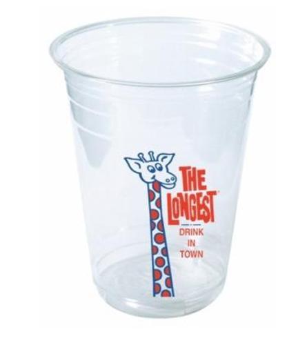 Clear RPET Cold Cups 16oz 98mm Huhtamaki 50 Pack