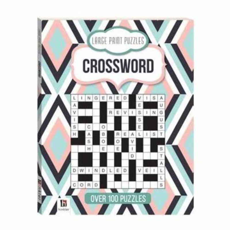 Large Print Puzzles - Crossword Series 4