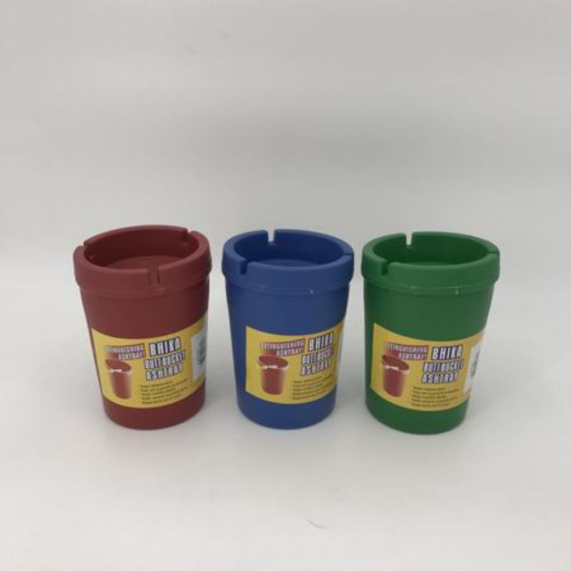 Ash Tray - Assort 14cm (12 pcs/box)