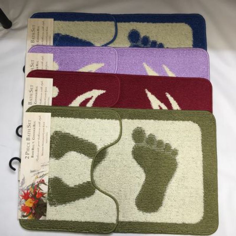 Bath Mats Set (6 Assorted Sets)