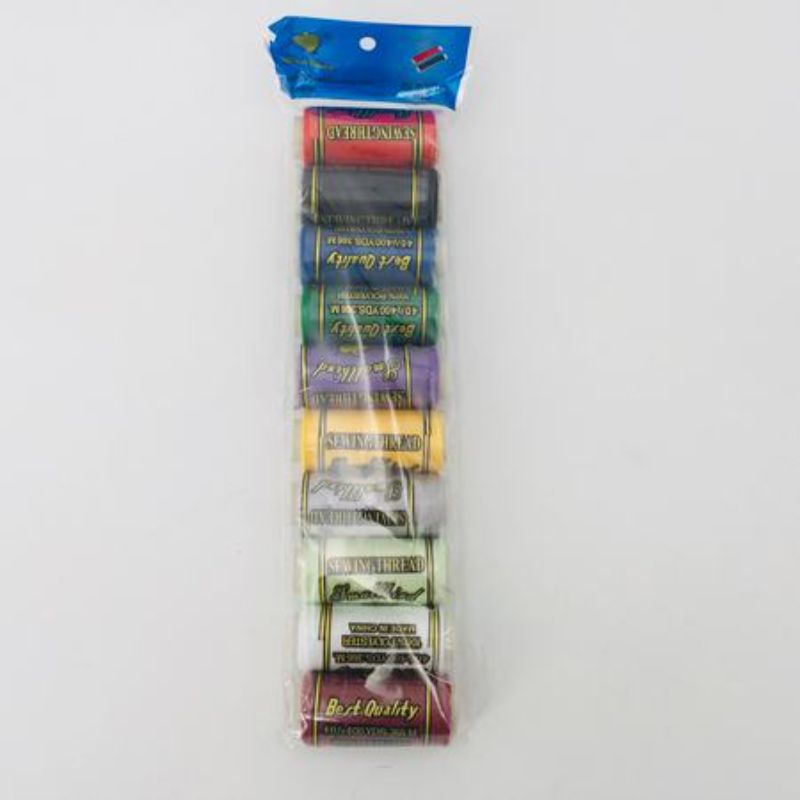 Sewing Thread - Mix Colour (12 Packs)