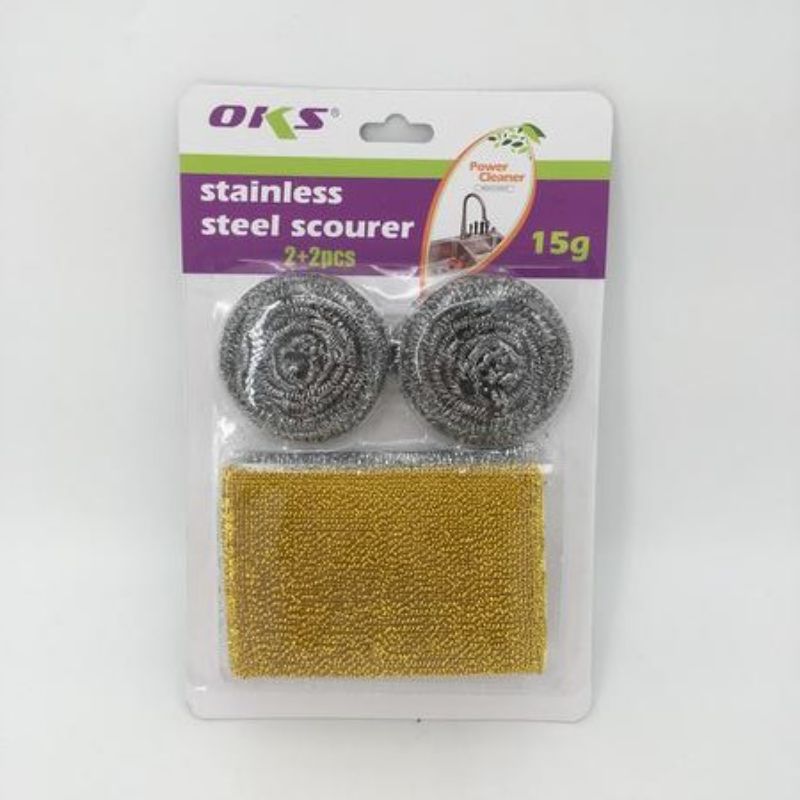 Scourer Pad - 3pcs (12 Packs)
