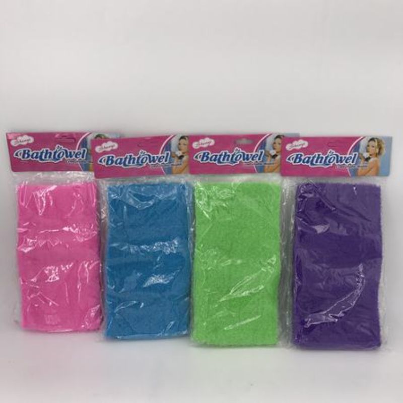 Shower Towel - 10 x 55cm (Set of 12 Assorted)
