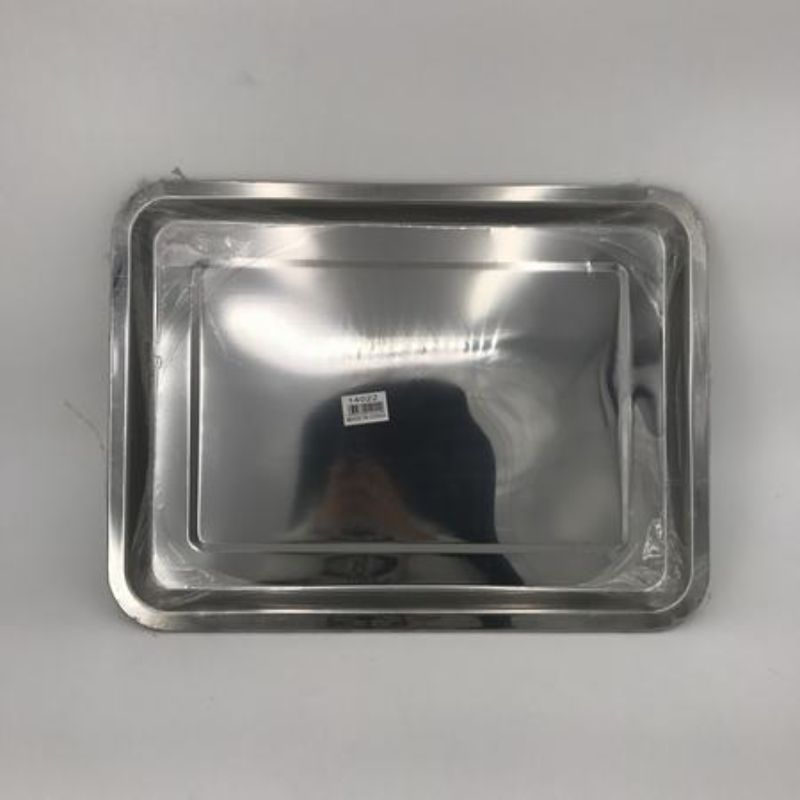 Plate - Stainless Steel 30 x 40 x 2cm (Set of 12)
