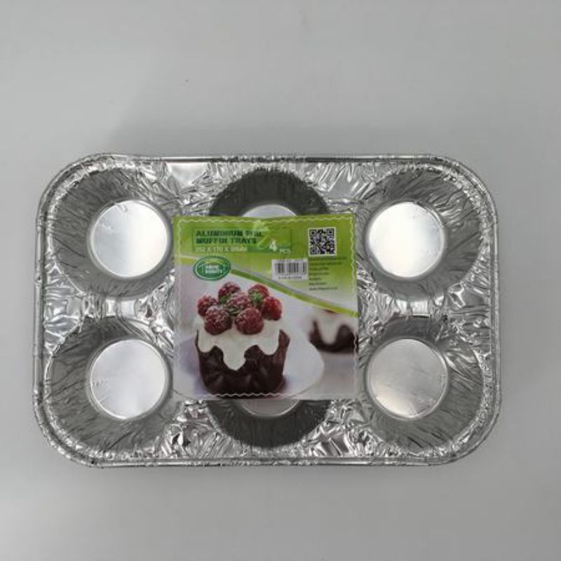 Aluminum Foil Cake Tray - 252MM (Set of 12)
