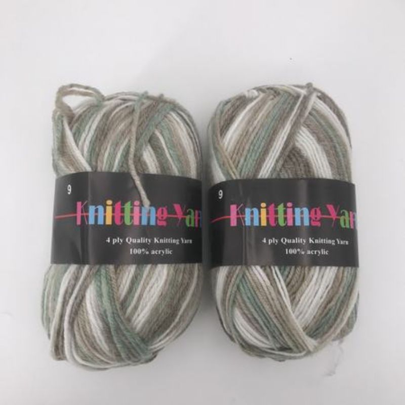 Knitting Yarn - Mix #9 100g (6pcs)