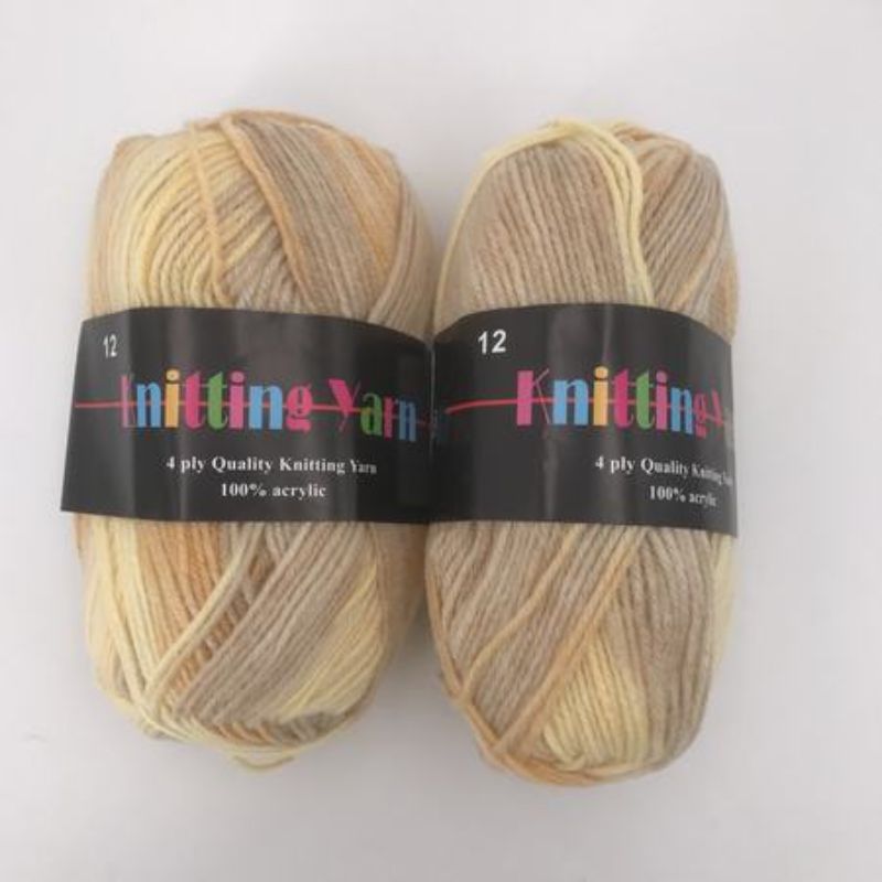 Knitting Yarn - Mix #12 100g (6pcs)