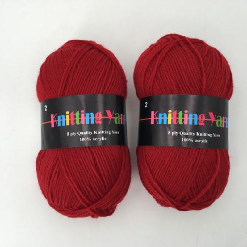 Knitting Yarn - #2 100g (6pcs)