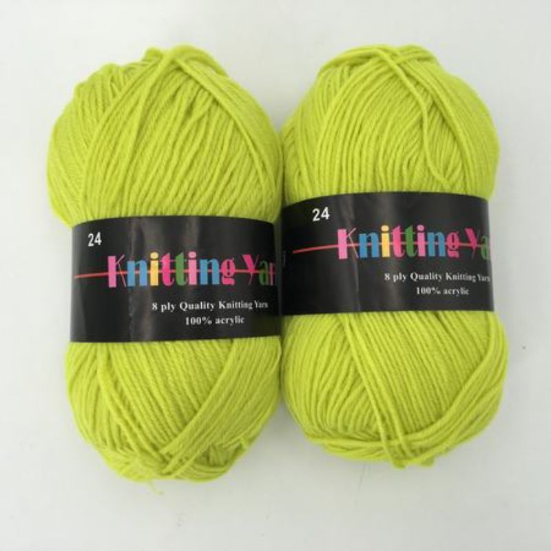 Knitting Yarn - #24 100g (6pcs)