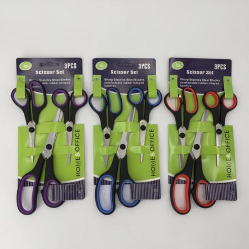 Scissors - 3pcs Set (12 Sets)