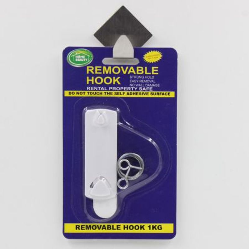 Hook - Self Adhesive 7.5cm (Set of 12)