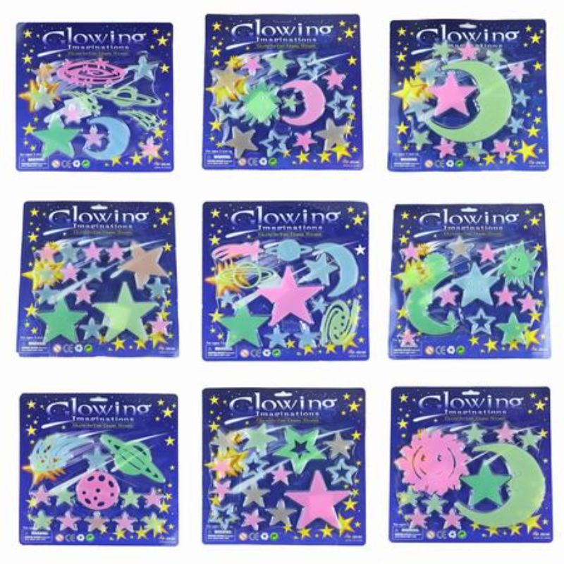 Stickers - Glowing (10 Packs)