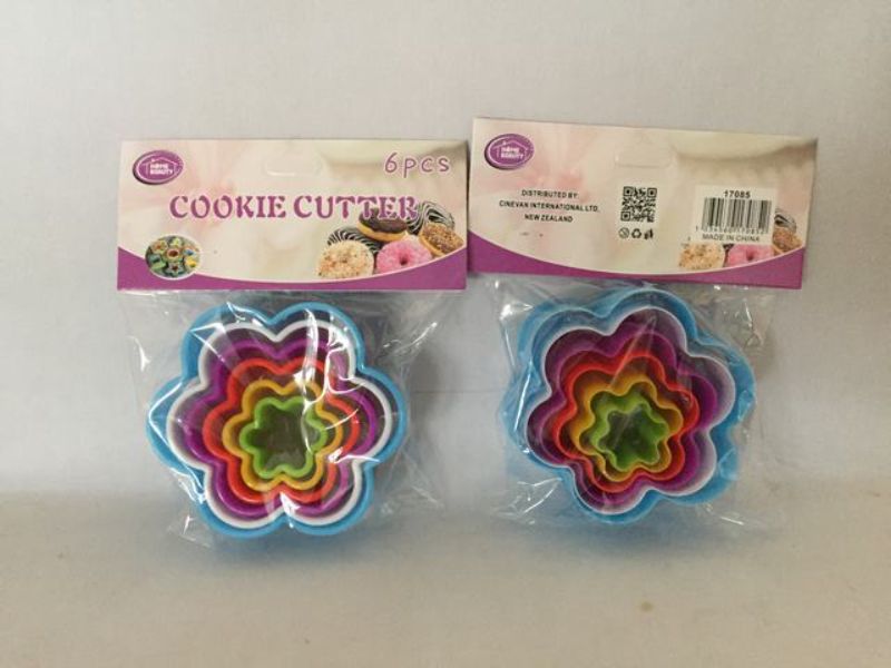 Cookie Cutters - Colour 5pcs (12 Packs)