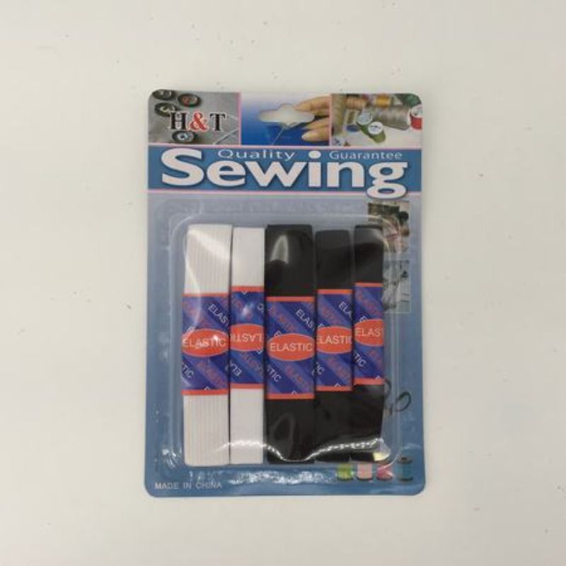 Sewing Elastic (12 Packs)