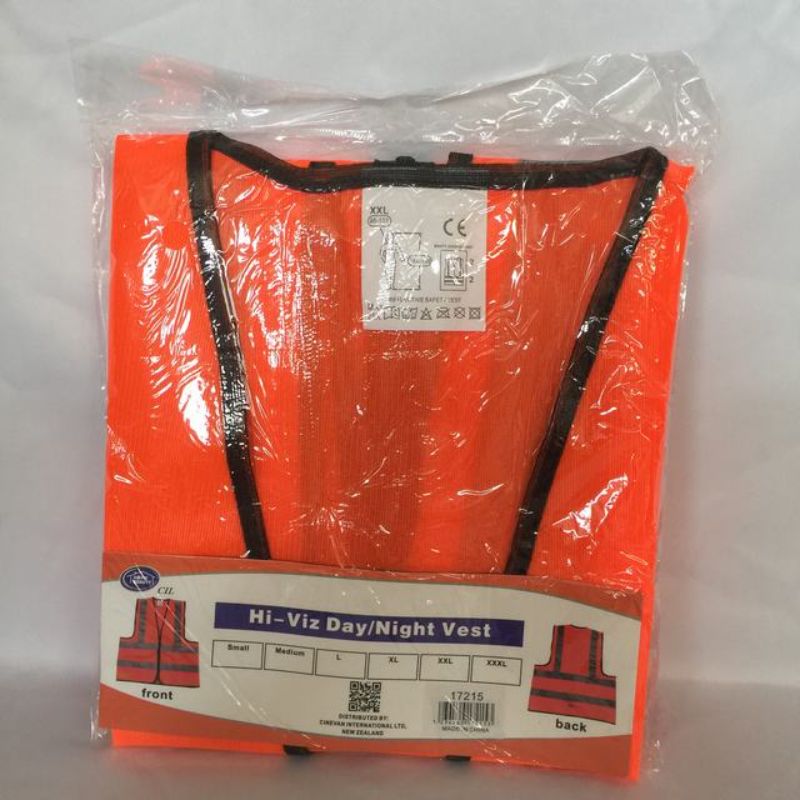 Safety Vest - Orange XXL (Set of 12)