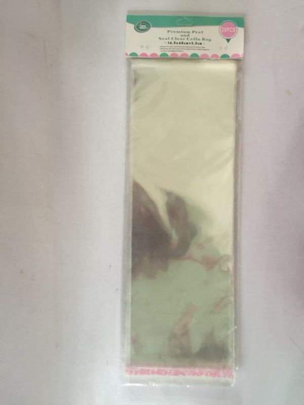 Seal Cello Bags - Clear 14.5 x 40cm (240pcs)