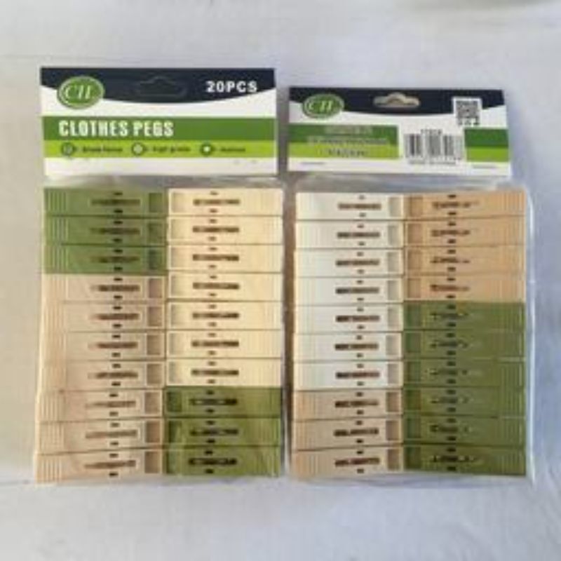 Clothes Pegs - Assorted 2 (240pcs)
