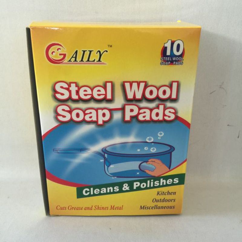 Steel Wool Soap Pads (12 Packs)