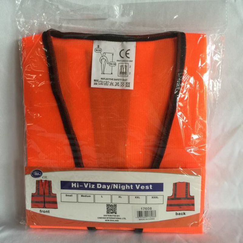 Safety Vest - Orange Small (Set of 12)