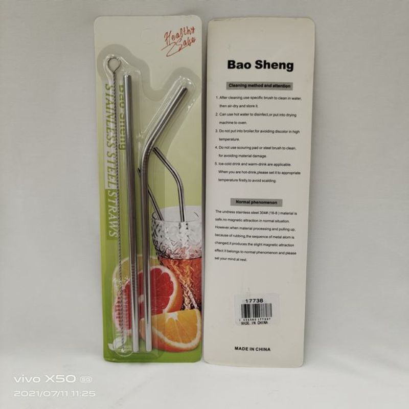 Drink Straw - 3pcs (12 Packs)