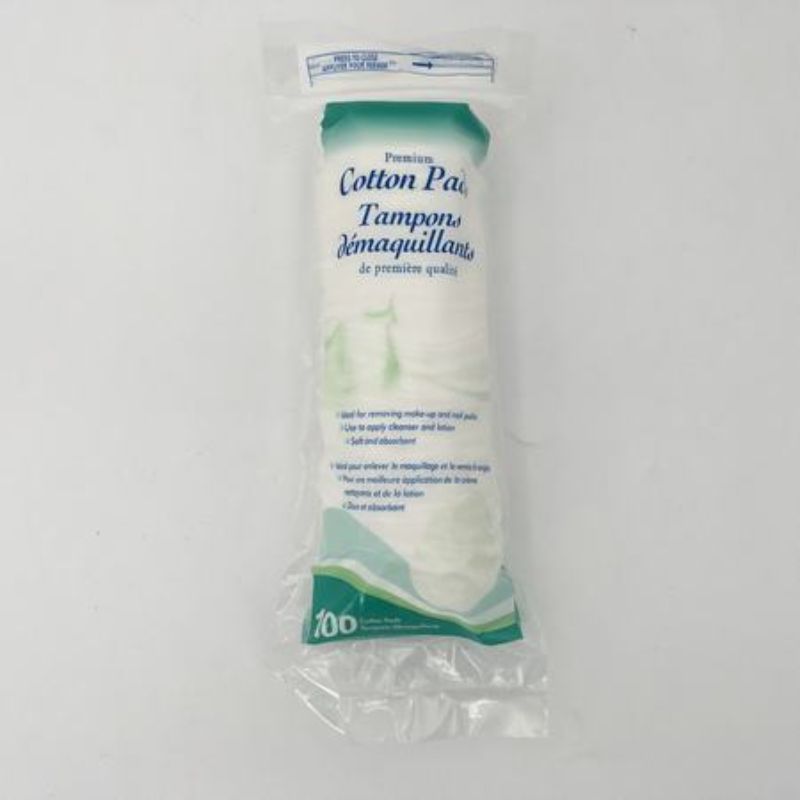 Cotton Pads - 100pcs (12 Packs)