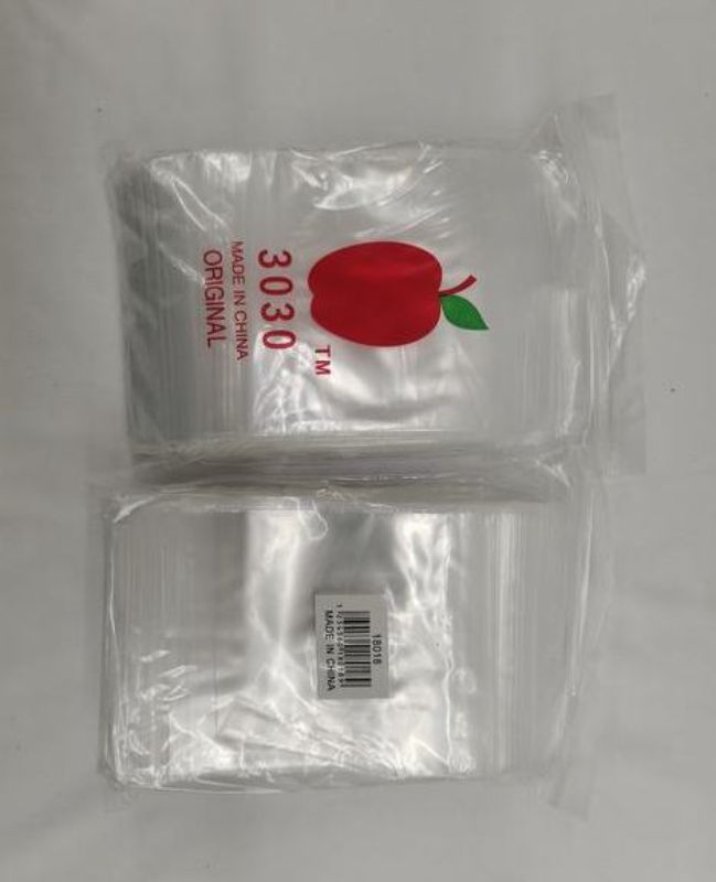 Resealable Plastic Bag - 3030 (1000pcs)
