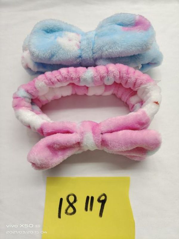 Hair Band - Fluffy Assorted (Set of 12)