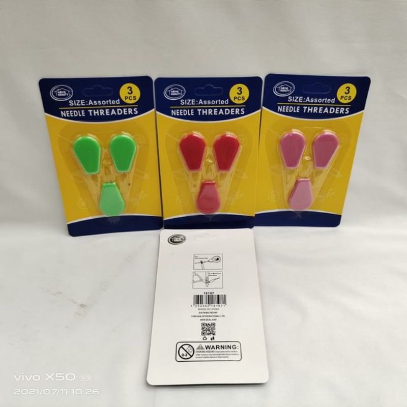Needle Threaders - Assorted (36pcs)