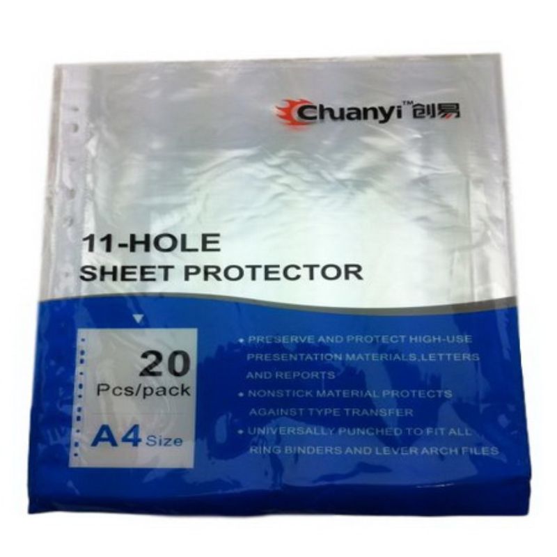 File Bag - A4 20pc Pack (12 Packs)
