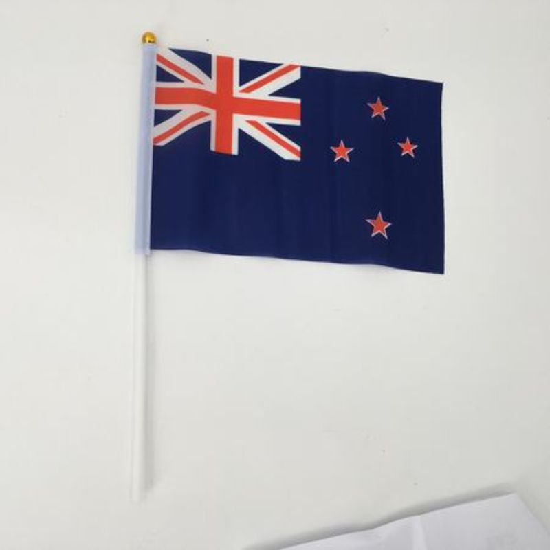 Hand Flag - NZ 14 x 21cm (Set of 12)
