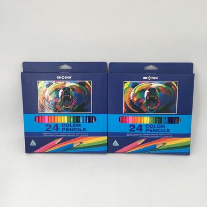 Colour Pencils - 24pc (6 Packs)