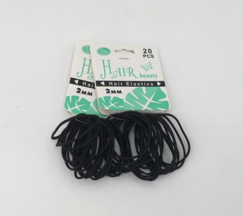 Hair Band - 2mm 20pcs (12 Packs)
