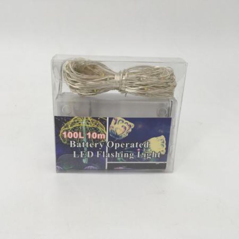 LED String Lights - 100heads 10m Warm White (12 Packs)