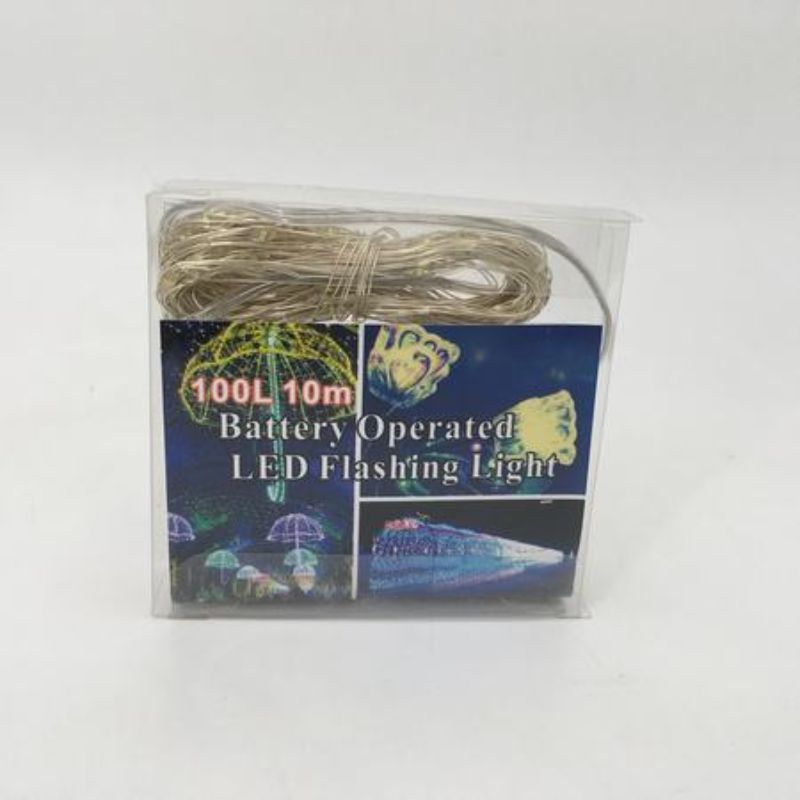 LED String Lights - 100heads 10m White (12 Packs)