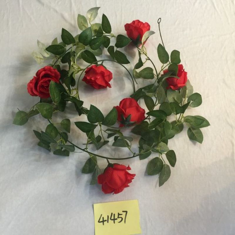 Artificial Flowers - Red 1 (Set of 12)