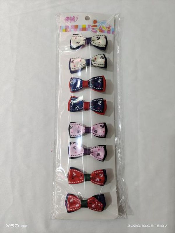Hair Clip - Bow 3 (6 Packs)