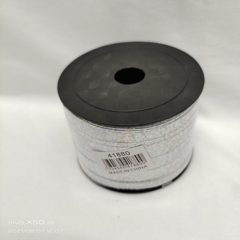 Ribbon - Silver 0.5cm (Set of 12)