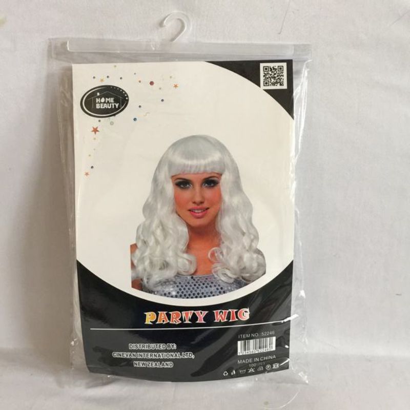 Party Wig - Long Straight Purple (Set of 5)