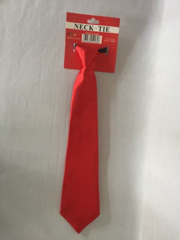 Party Neck Tie - Red (Set of 12)