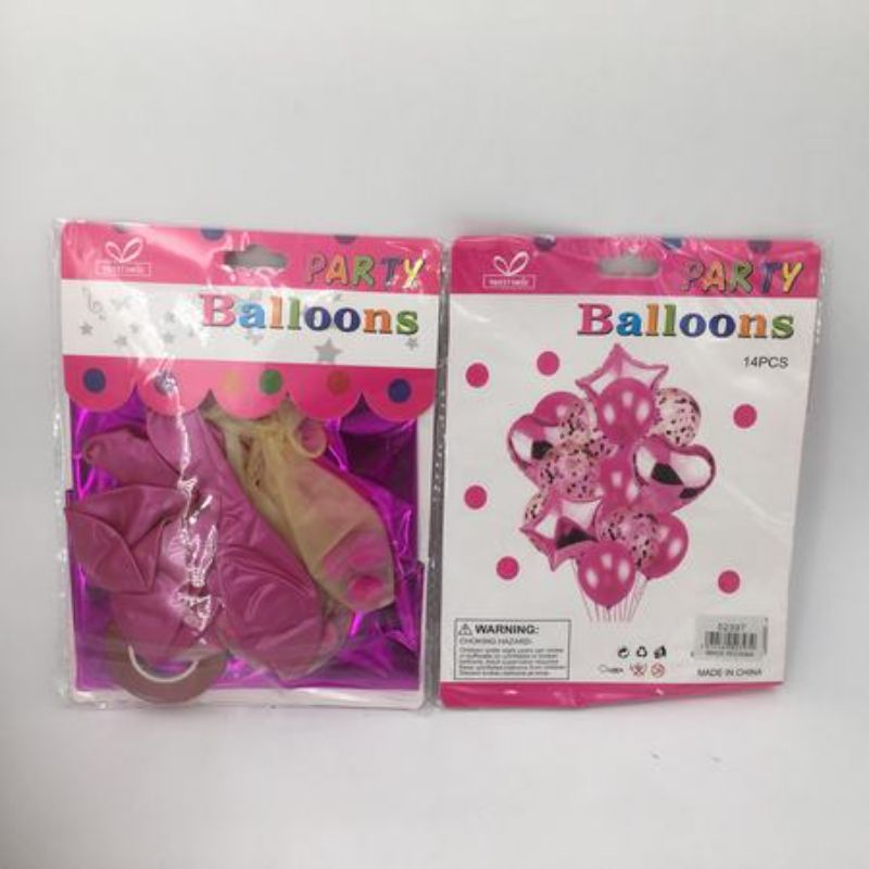 Party Balloons - Rose (168pcs)