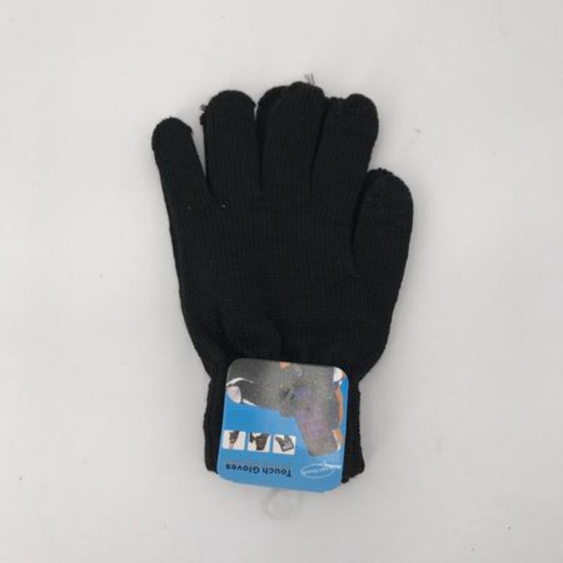 Glove - Black Plain (Set of 12)