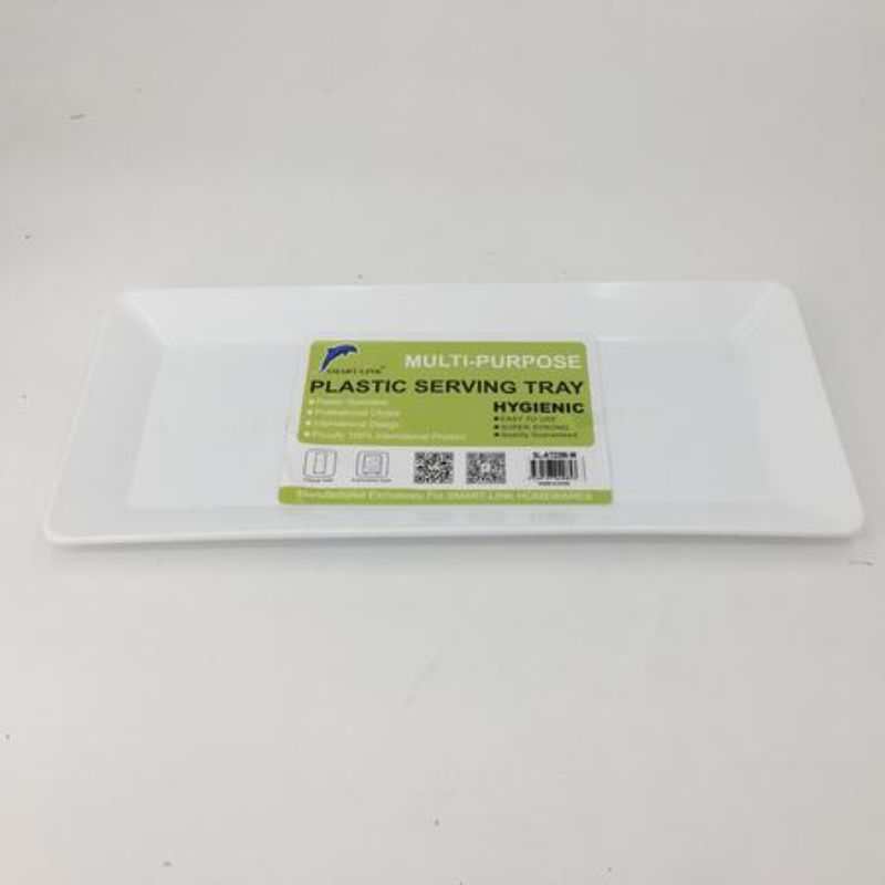Tray - Plastic 39.6 X 17.6 X 2.2CM (Set of 12)