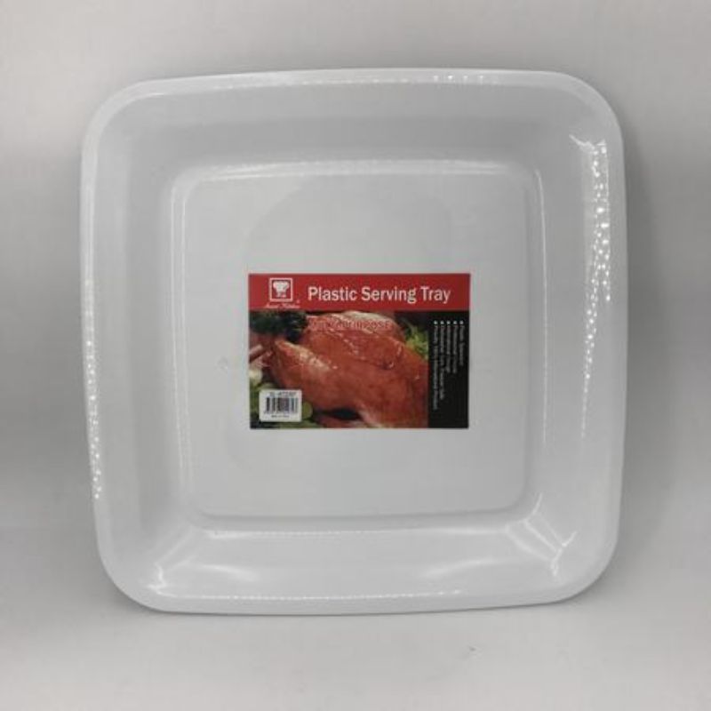 Tray - Plastic 40 X 40 X 3.3CM (Set of 12)