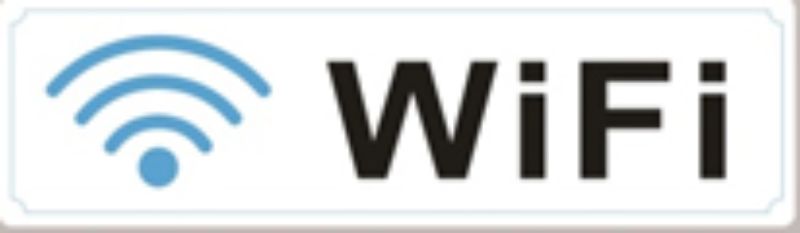 Plastic Sign - WIFI 2 (Set of 12)