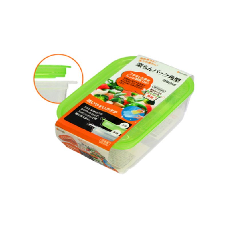 Container - Plastic 20.3cm/850ml (Set of 10)