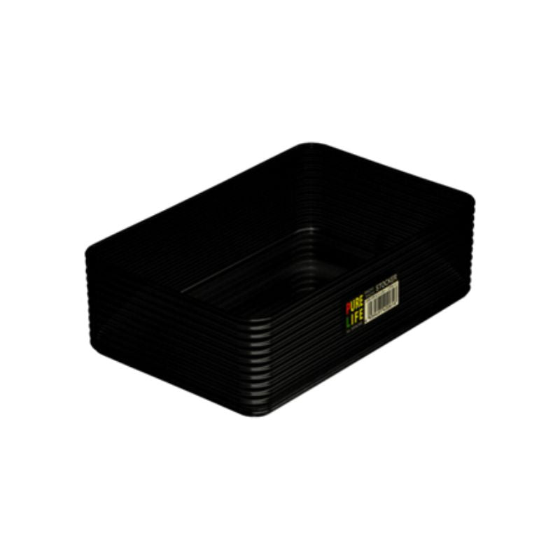 Crackling Stocker - Black 20.3 x 13.3 x 6cm (Set of 10)