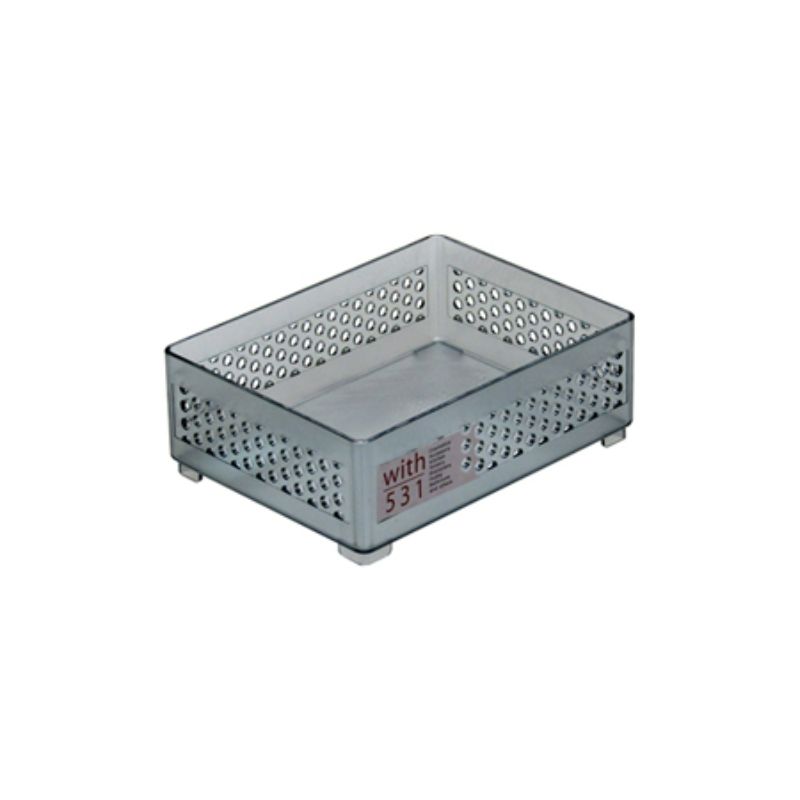 Accessory Cases - Long Angle Clear Grey (Set of 10)