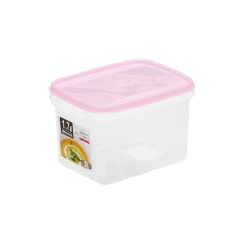Container Pack - Plastic Corner Depth Pink 17.8cm/1.7L (Set of 6)
