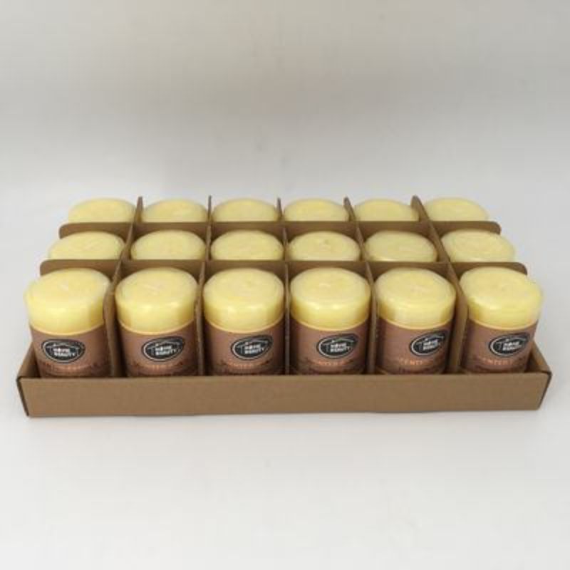 Scented Candle - Rustic Yellow 5 x 7.5cm (Set of 18)