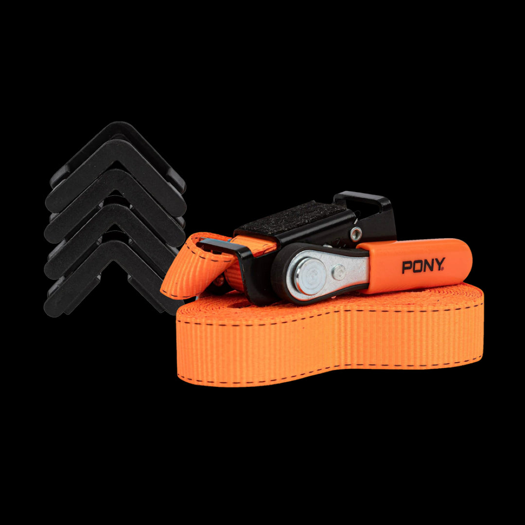 PONY JORGENSEN 5m Classic Band Clamp, durable and versatile, perfect for woodworking with damage-free grip and ergonomic design.